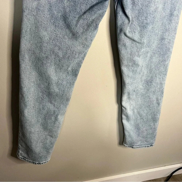 All Saints Imogen Acid Wash Straight Slim Leg High Rise Jeans Size 29 - Picture 6 of 9